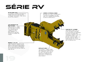 Pulverizatoare beton OSA Demolition Equipment RV 6 