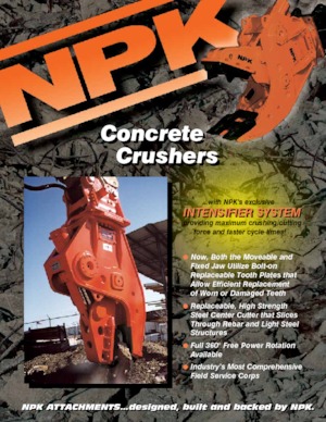 Pulverizatoare beton NPK U-45JR