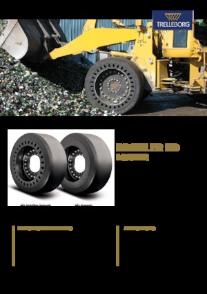 Anvelope pentru echipamente de construcții Trelleborg Brawler HD Smooth 55x10x18