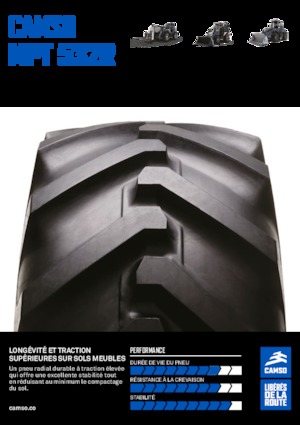 Anvelope pentru echipamente de construcții Camso MPT 532R 480/80R26 IND