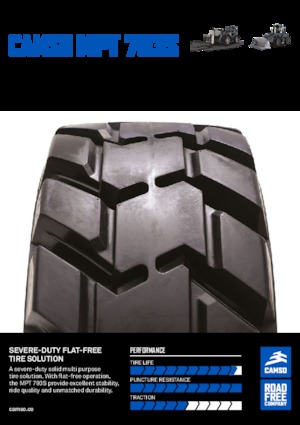 Anvelope pentru echipamente de construcții Camso MPT 793S 375/85-24