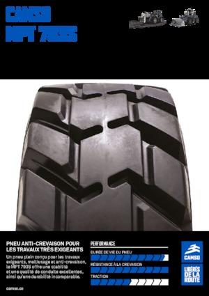 Anvelope pentru echipamente de construcții Camso MPT 793S 375/85-24
