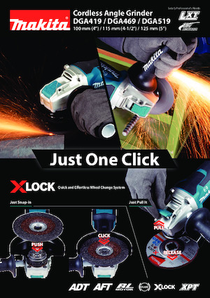 Polizoare unghiulare fără fir Makita DGA519 