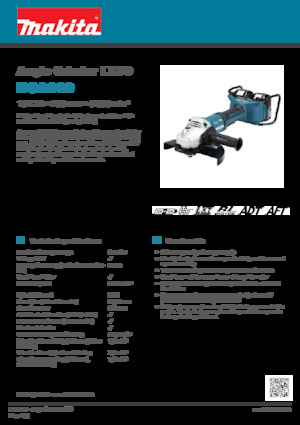 Polizoare unghiulare fără fir Makita DGA900