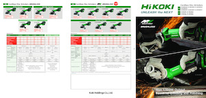 Polizoare unghiulare fără fir HiKOKI G1812DA