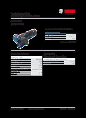 Polizoare unghiulare fără fir Bosch GWS 12V-76
