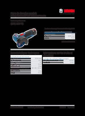 Polizoare unghiulare fără fir Bosch GWS 12V-76