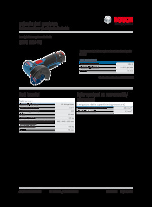 Polizoare unghiulare fără fir Bosch GWS 12V-76