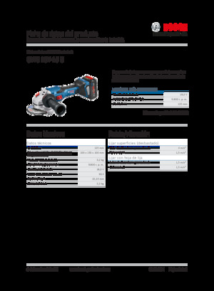 Polizoare unghiulare fără fir Bosch GWS 18V-15 C
