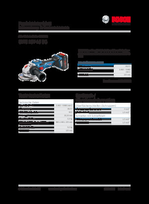 Polizoare unghiulare fără fir Bosch GWS 18V-15 SC