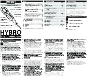 Burghie și șurubelnite fără fir Narex AS 37-2