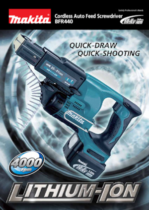 Burghie și șurubelnite fără fir Makita BFR440