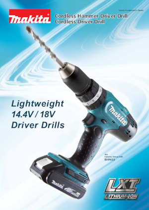 Burghie și șurubelnite fără fir Makita BDF343 