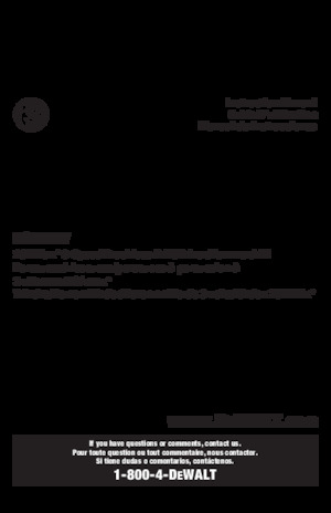 Burghie și șurubelnite fără fir DEWALT DCD1007B