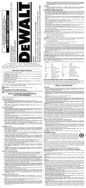 Burghie și șurubelnite fără fir DEWALT DCD771C2