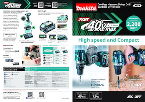 Burghie și șurubelnite fără fir Makita DF002G