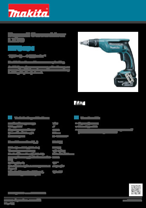 Burghie și șurubelnite fără fir Makita DFS451