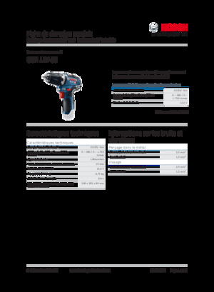 Burghie și șurubelnite fără fir Bosch GSR 12V-35