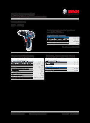 Burghie și șurubelnite fără fir Bosch GSR 12V-35