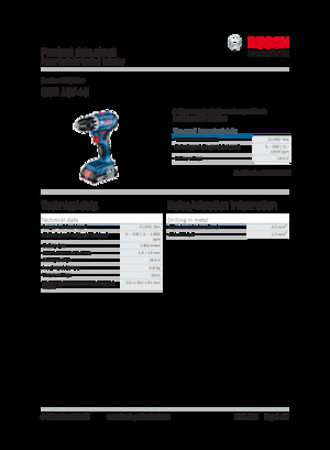 Burghie și șurubelnite fără fir Bosch GSR 18V-45