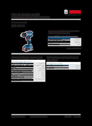 Burghie și șurubelnite fără fir Bosch GSR 18V-45