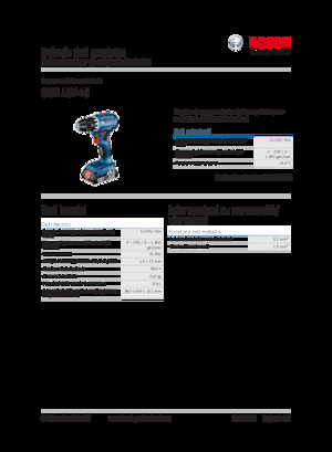 Burghie și șurubelnite fără fir Bosch GSR 18V-45