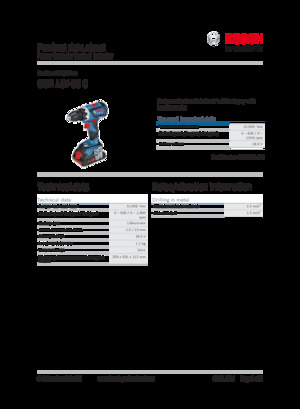 Burghie și șurubelnite fără fir Bosch GSR 18V-60 C