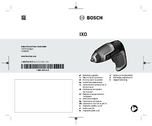 Burghie și șurubelnite fără fir Bosch IXO 7