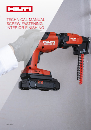 Burghie și șurubelnite fără fir Hilti SD 5000-22