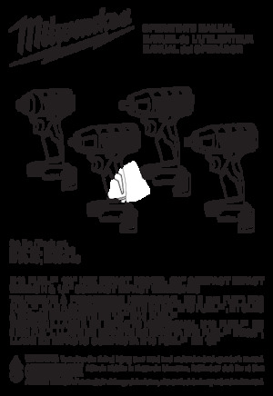 Șurubelnițe cu impact, fără fir, & chei fixe Milwaukee 2759-20