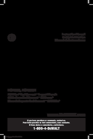 Șurubelnițe cu impact, fără fir, & chei fixe DEWALT DCF896HB
