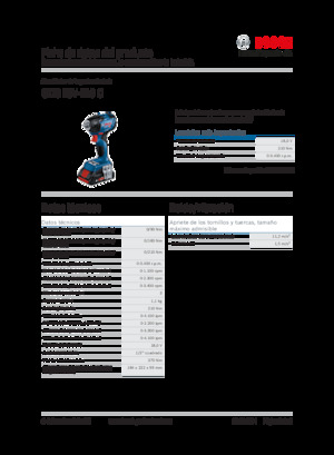 Șurubelnițe cu impact, fără fir, & chei fixe Bosch GDS 18V-210 C