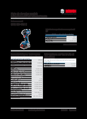 Șurubelnițe cu impact, fără fir, & chei fixe Bosch GDS 18V-210 C