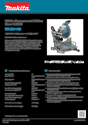 Fierăstraie de onglet fără fir Makita DLS110