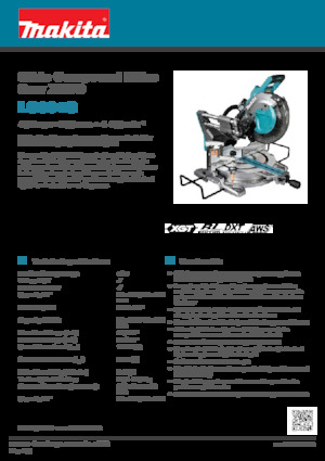 Fierăstraie de onglet fără fir Makita LS004G