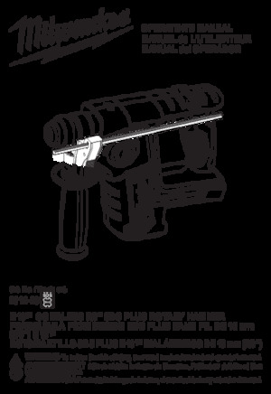 Ciocane rotative fără fir (SDS) Milwaukee 2612-20