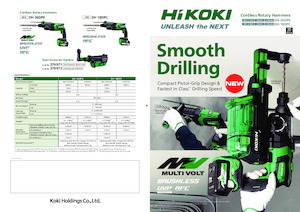 Ciocane rotative fără fir (SDS) HiKOKI DH36DPE