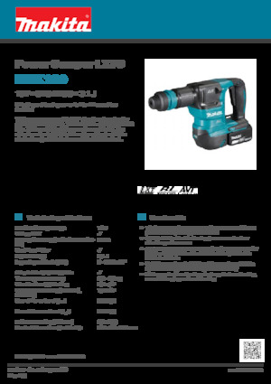 Ciocane rotative fără fir (SDS) Makita DHK180