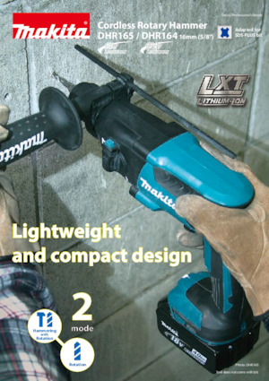 Ciocane rotative fără fir (SDS) Makita DHR165