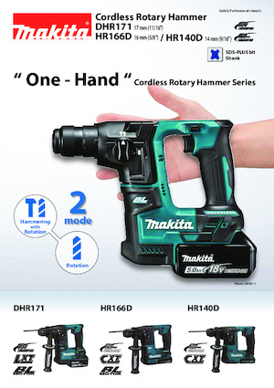 Ciocane rotative fără fir (SDS) Makita HR140D