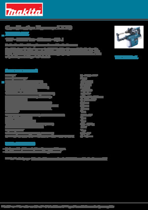 Ciocane rotative fără fir (SDS) Makita DHR242Z