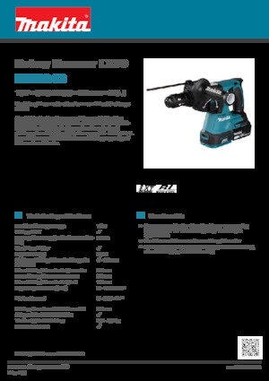 Ciocane rotative fără fir (SDS) Makita DHR243