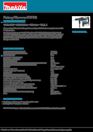 Ciocane rotative fără fir (SDS) Makita DHR400ZKUN