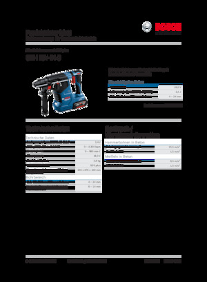Ciocane rotative fără fir (SDS) Bosch GBH 18V-24 C 