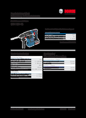 Ciocane rotative fără fir (SDS) Bosch GBH 18V-26