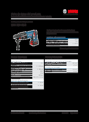 Ciocane rotative fără fir (SDS) Bosch GBH 18V-26 D