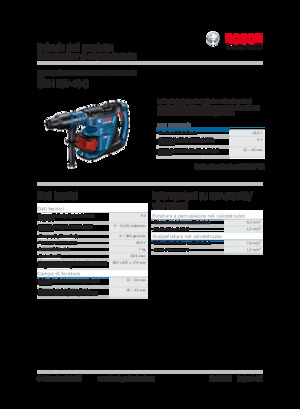 Ciocane rotative fără fir (SDS) Bosch GBH 18V-40 C