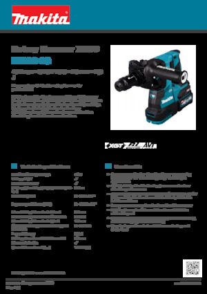 Ciocane rotative fără fir (SDS) Makita HR004G
