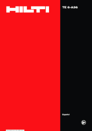 Ciocane rotative fără fir (SDS) Hilti TE 6-A36 