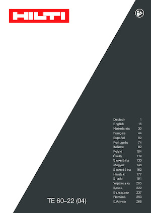 Ciocane rotative fără fir (SDS) Hilti TE 60-22